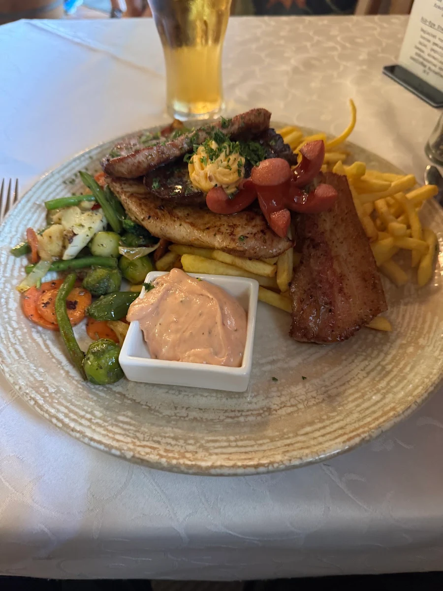 Leckerer Grillteller