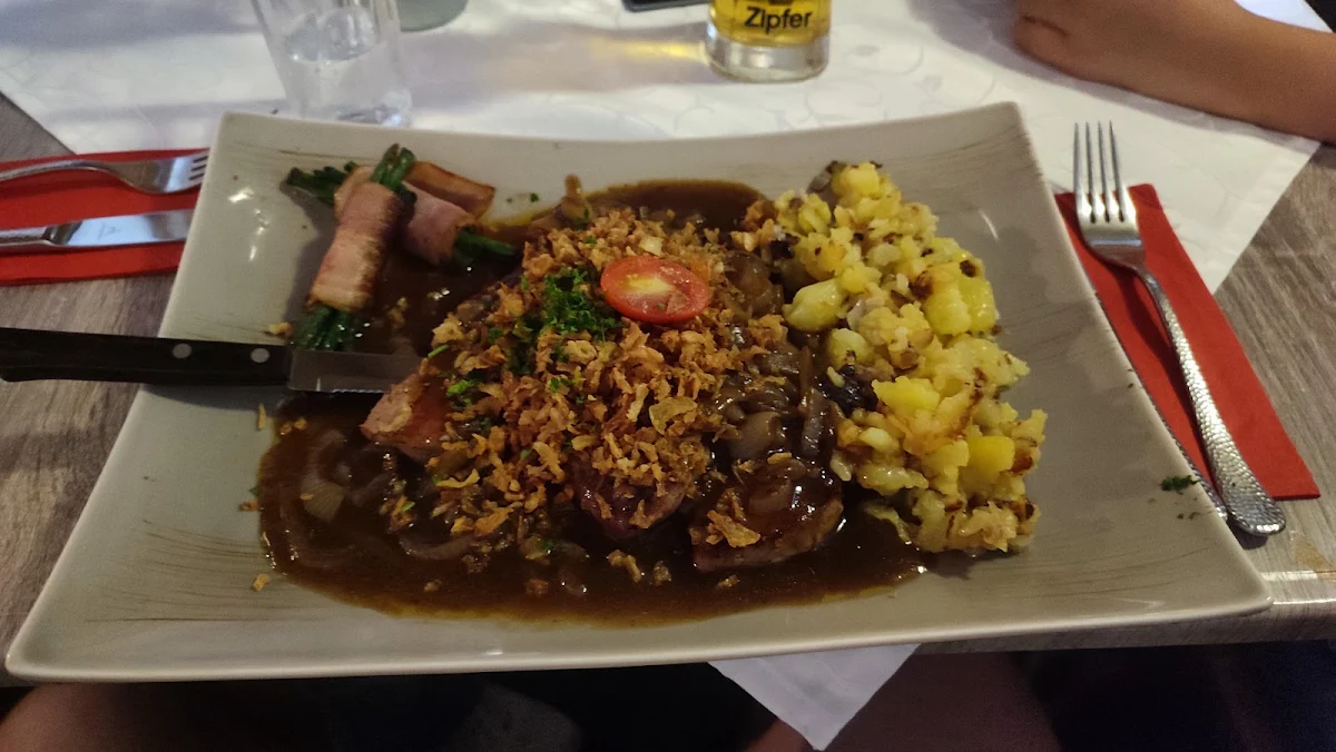 Zwiebelrostbraten