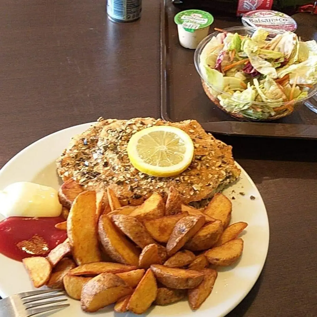 Chilli Gordon Wedges Knoblauch Sauce