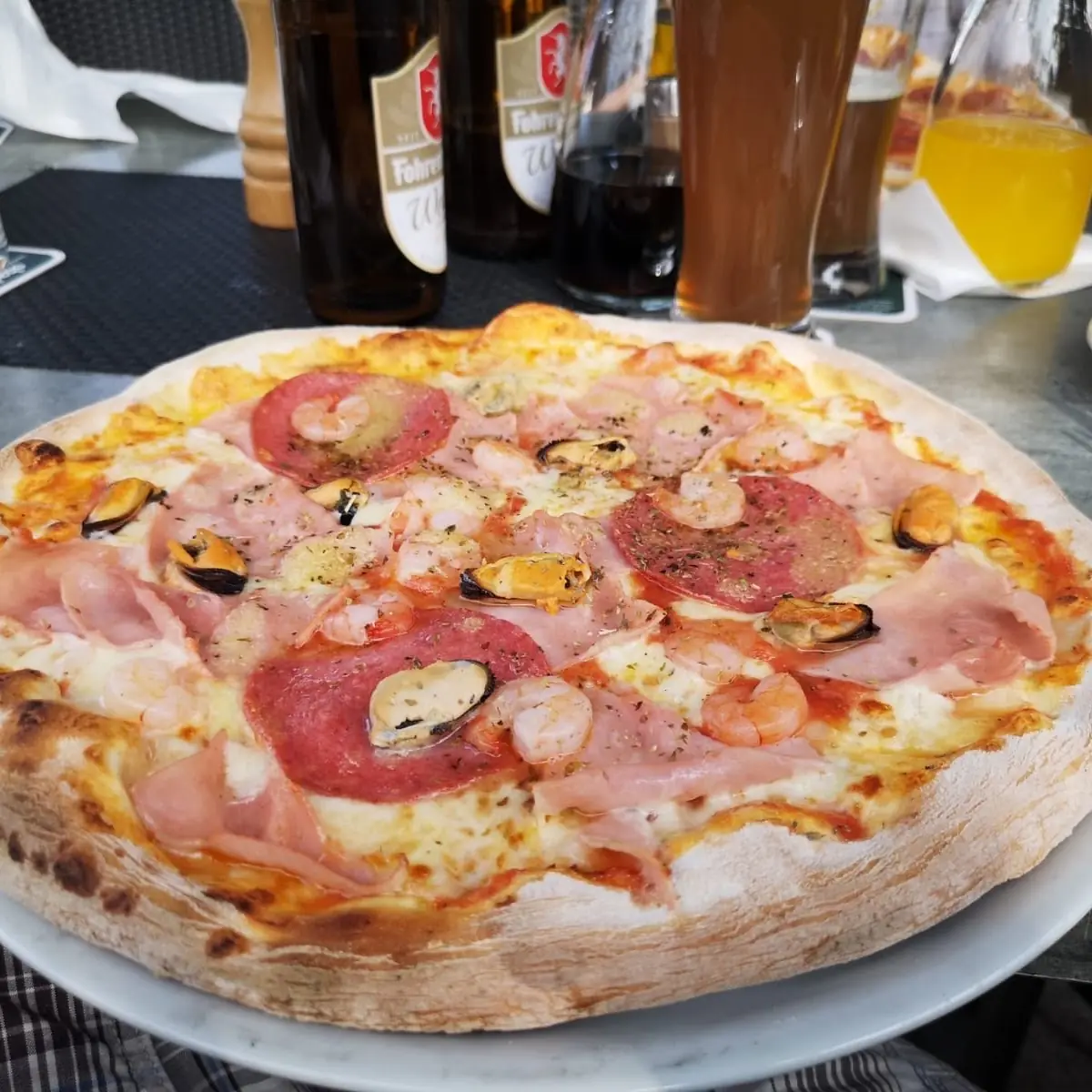 Pizza Prosciutto E Funghi