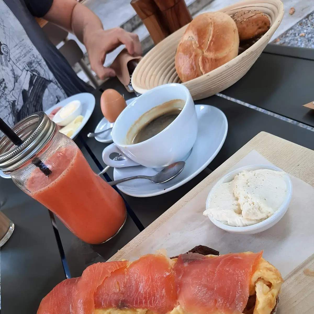 Lachs Ei-ei