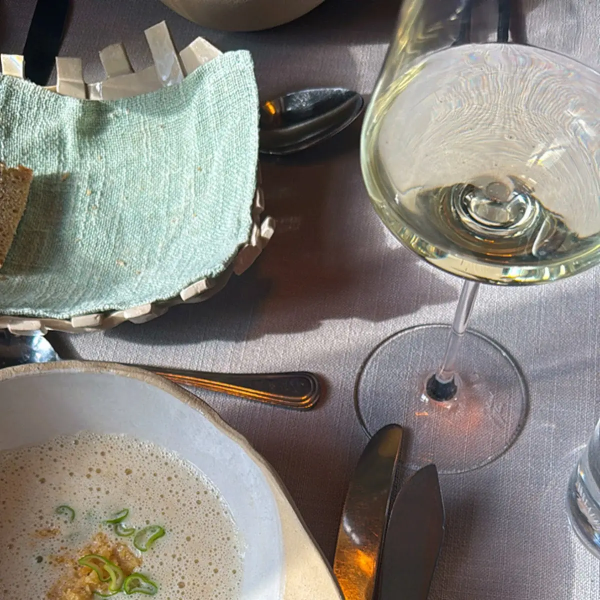 Topinamurbschaumsüppchen