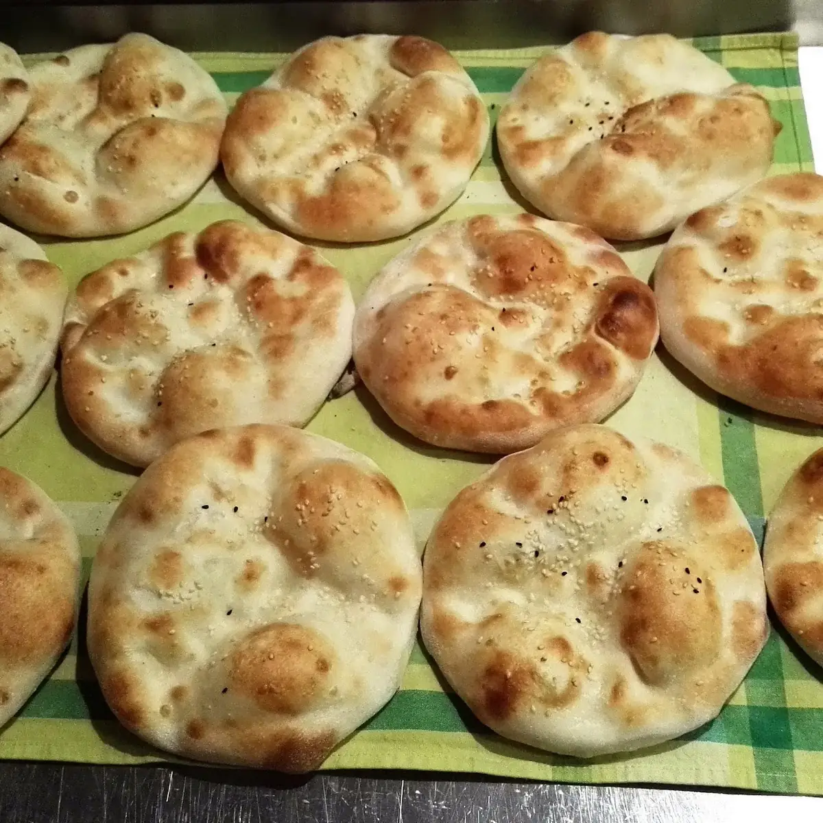 Fladenbrot Mit Knoblauch