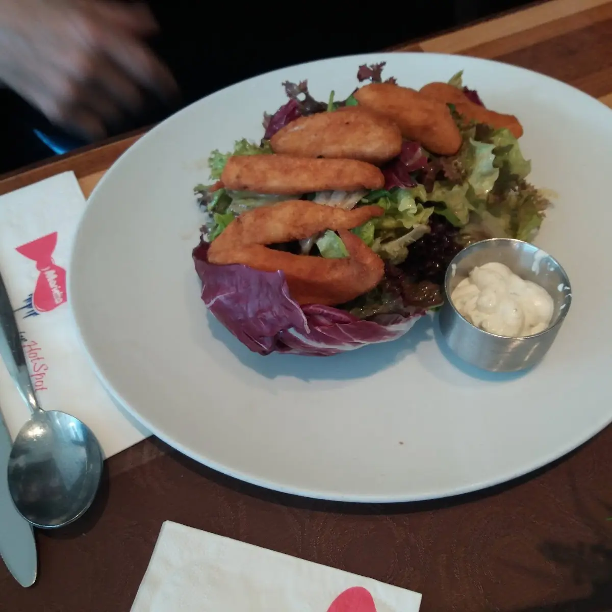 Backhendlsalat