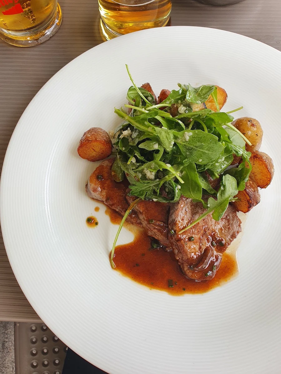 Á L'Orange Duck Liver Sauted