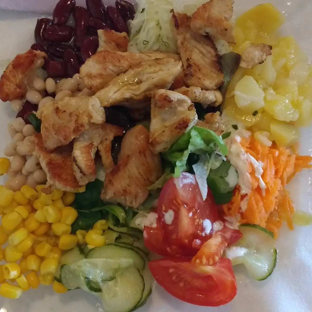 Gegrillte Putenstücke