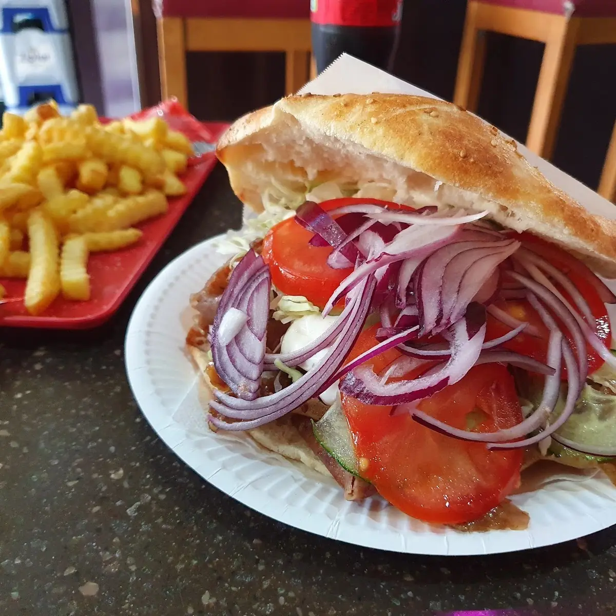 Kebap Mit Pommes