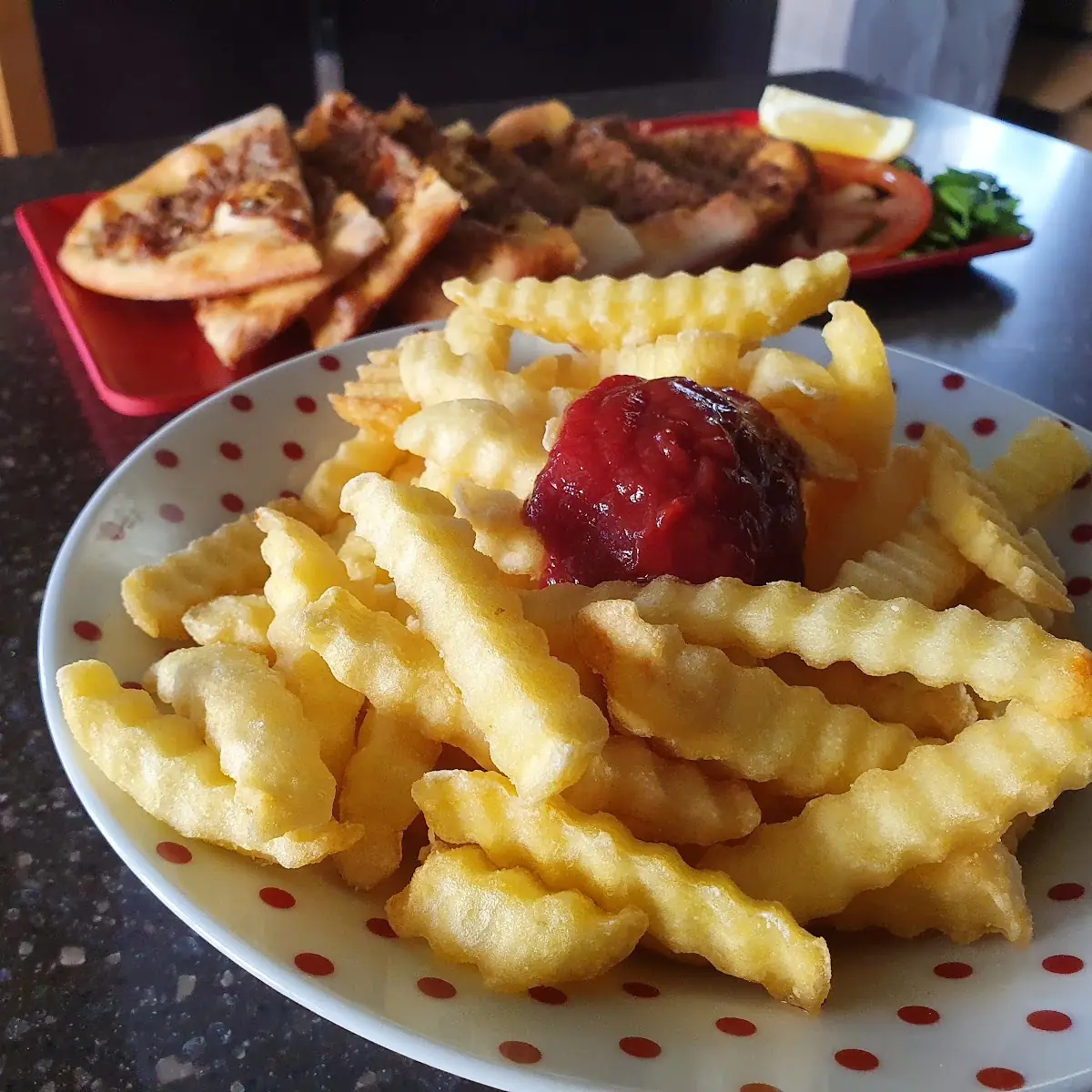 Pide Mit Pommes