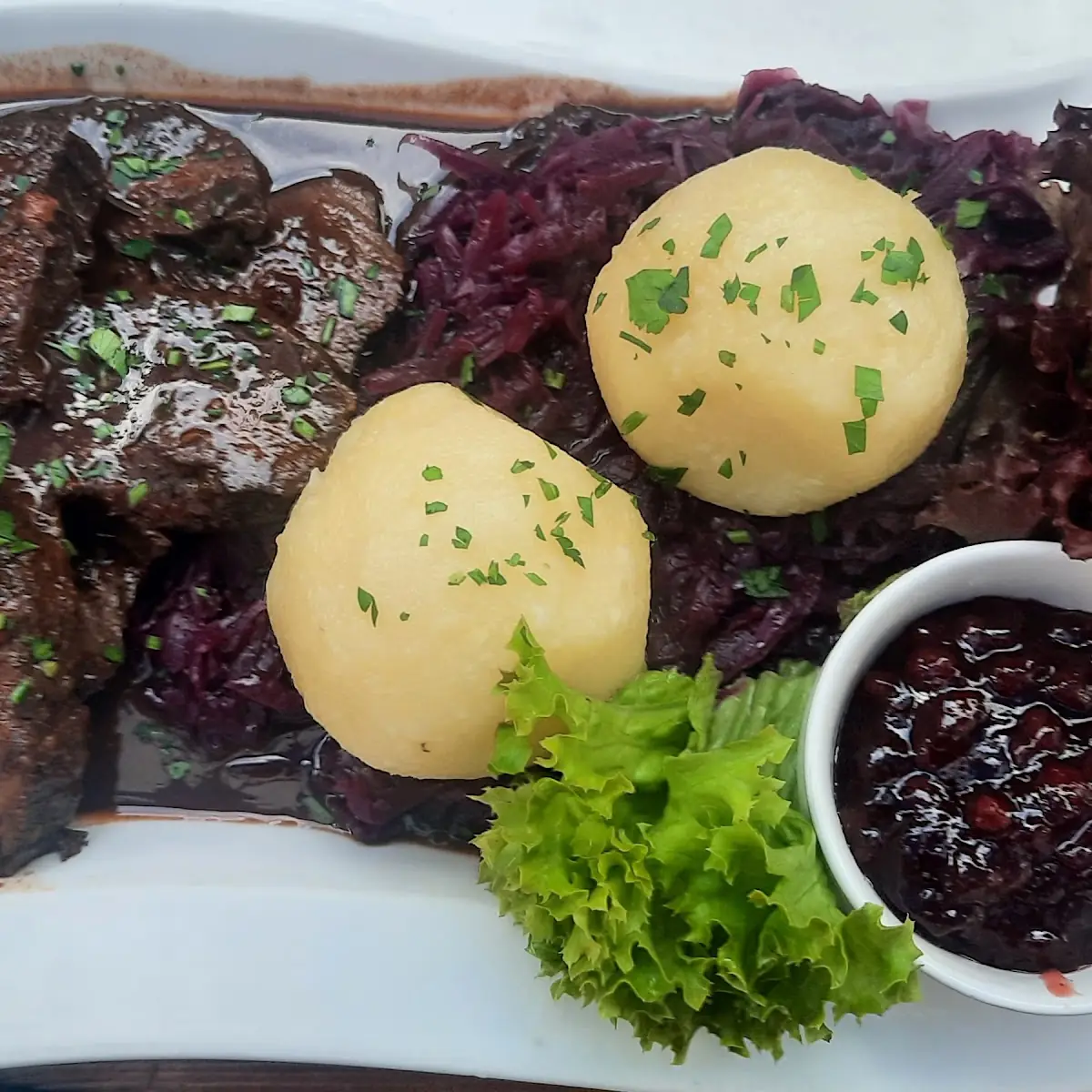 Hirschbraten