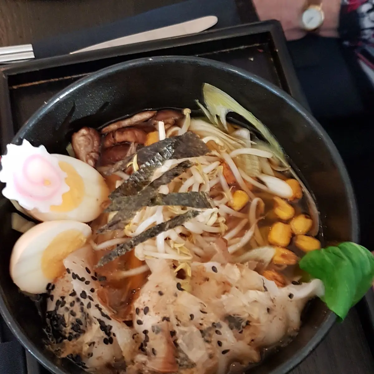 Seafood Gyoza Ramen