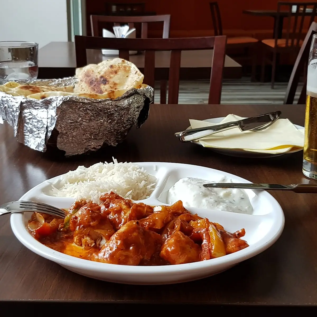 Chili Chicken Mit Zwiebel Und Paprika