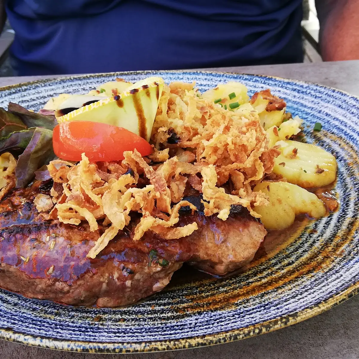 Wiener Zwiebelrostbraten