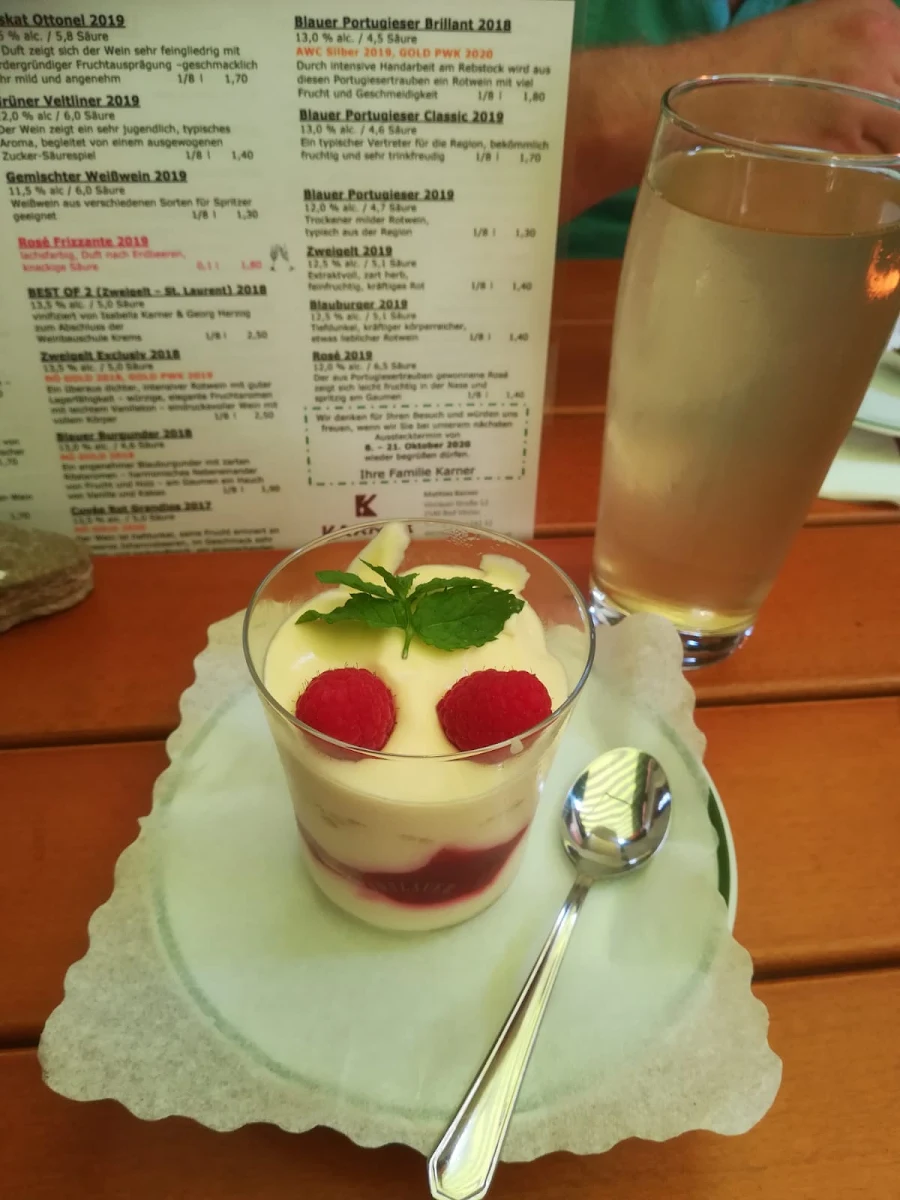 Himbeer Traum Im Glas