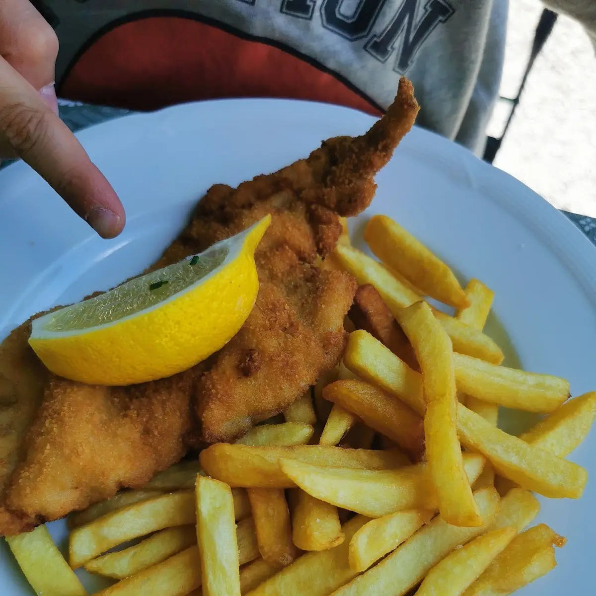 Schnitzel Mit Pommes Frites