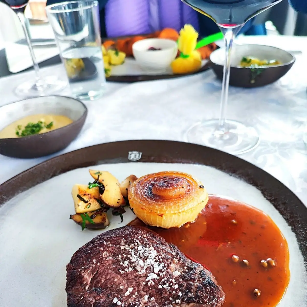 Filetsteak Mit Röstzwiebel