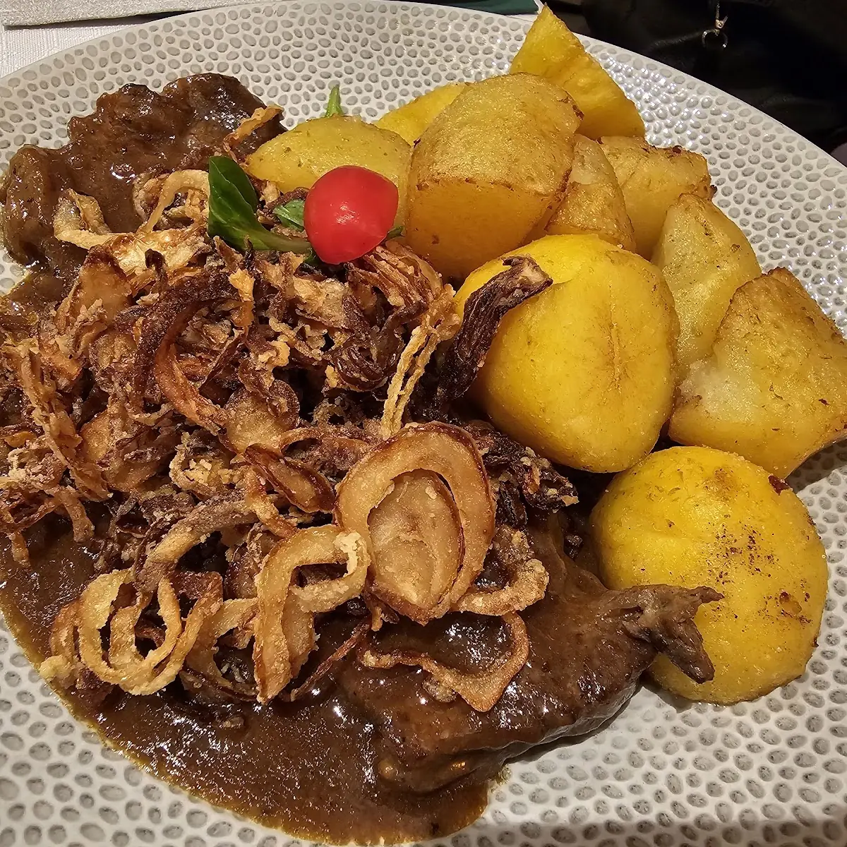 Zwiebelrostbraten