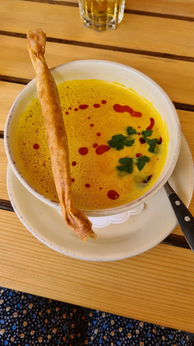 Karottenschaum Suppe