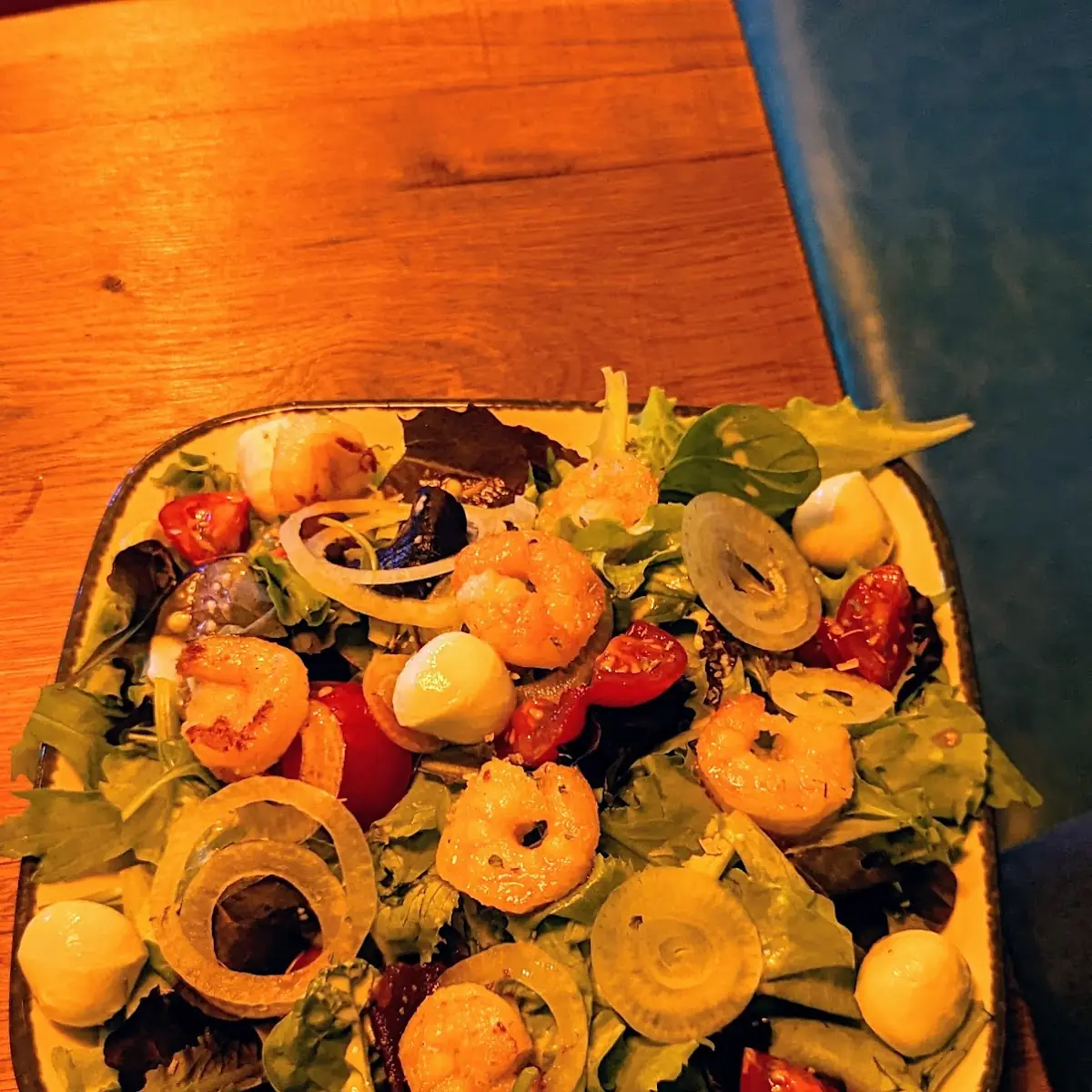 Salat Mit Gambas