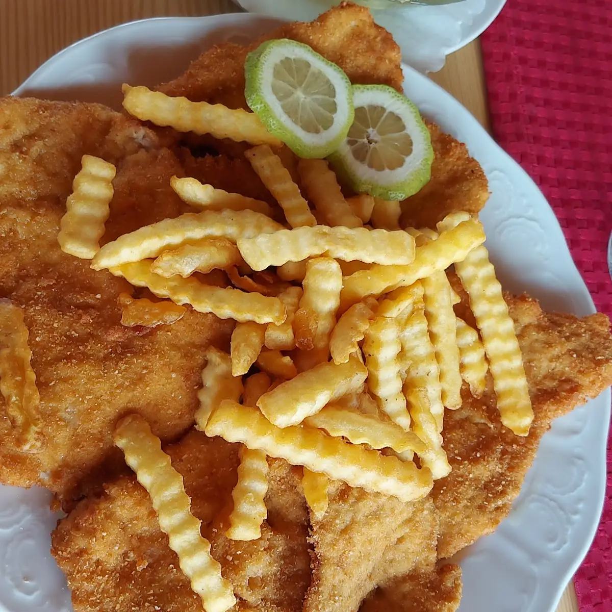 Schnitzel Mit Pommes
