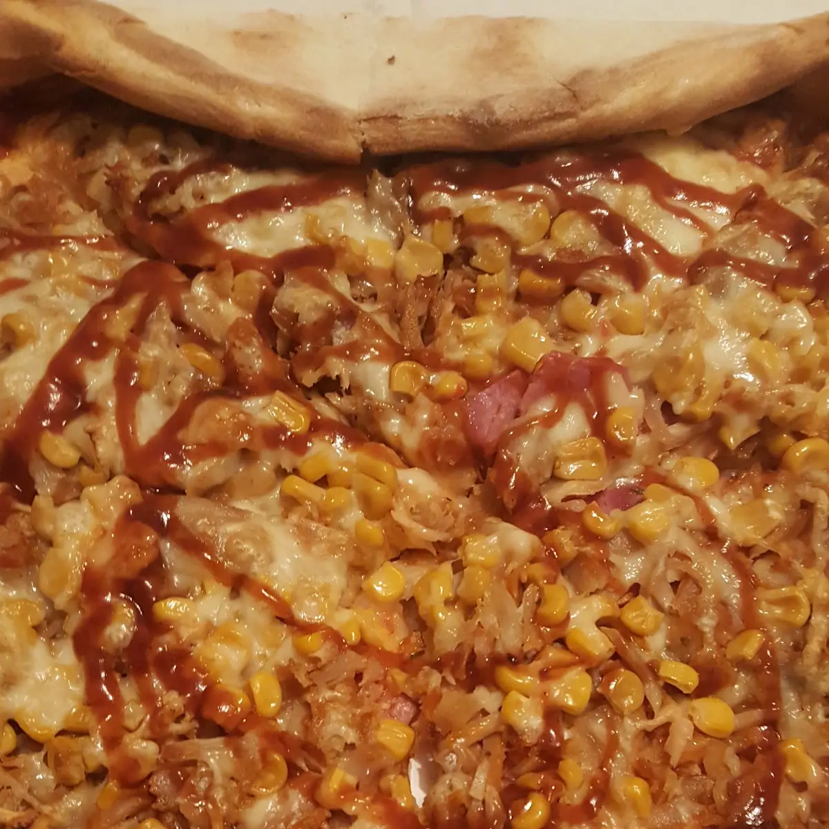 Kebab Pizza Mit BBQ