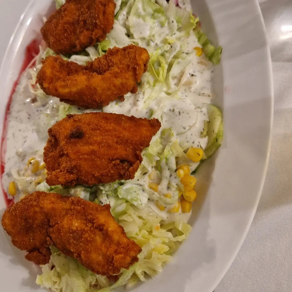 Salatteller Crispy Chicken