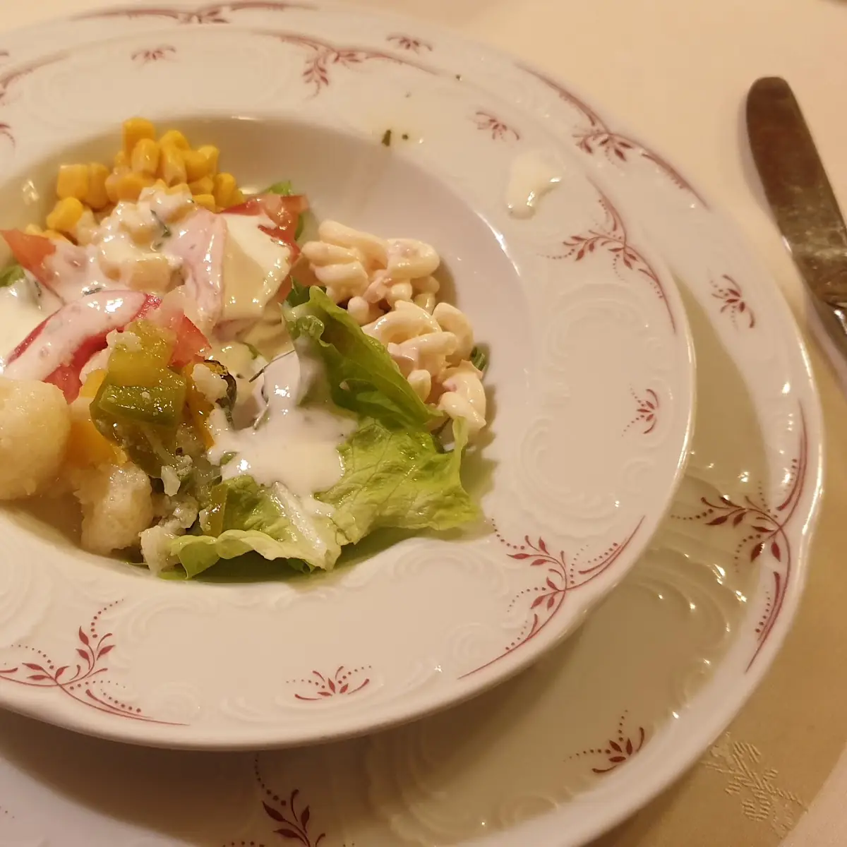 Salat Vom Buffet