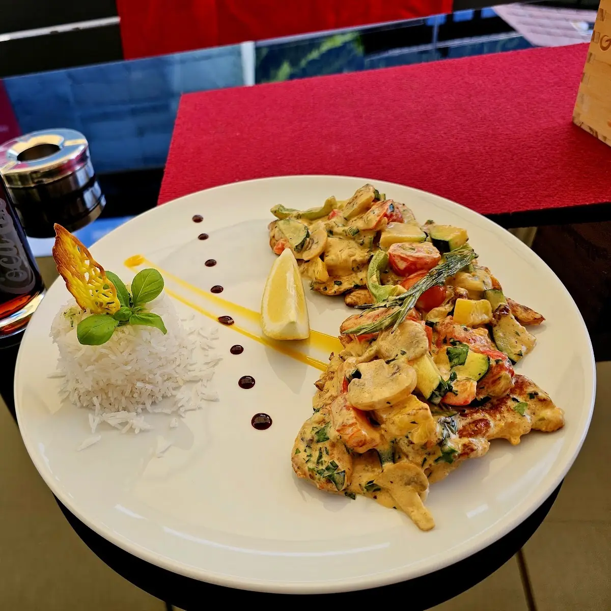 Chicken Fried Rice with Vegetable Fried Rice