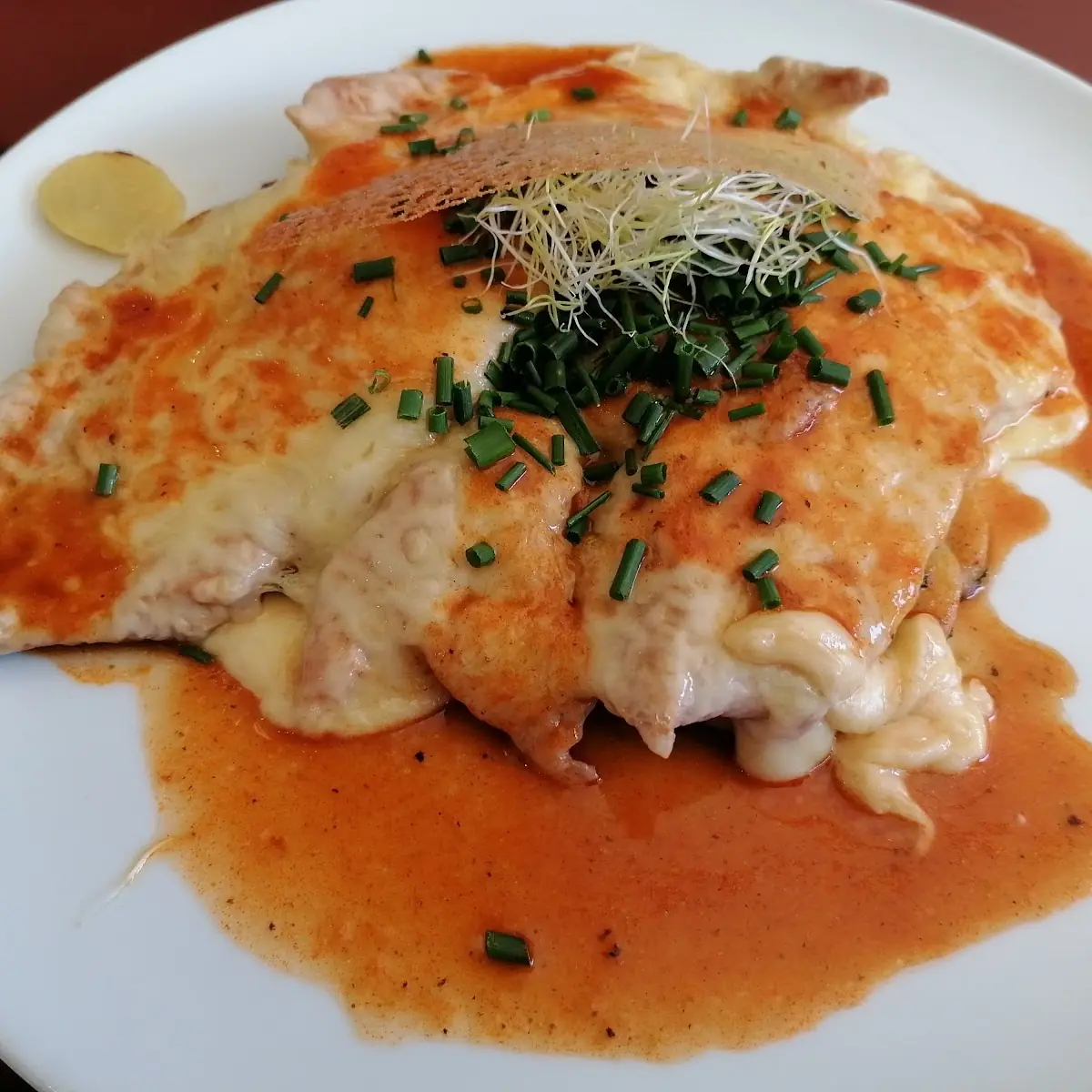 Käseschitzel Mit Brat Kartoffeln