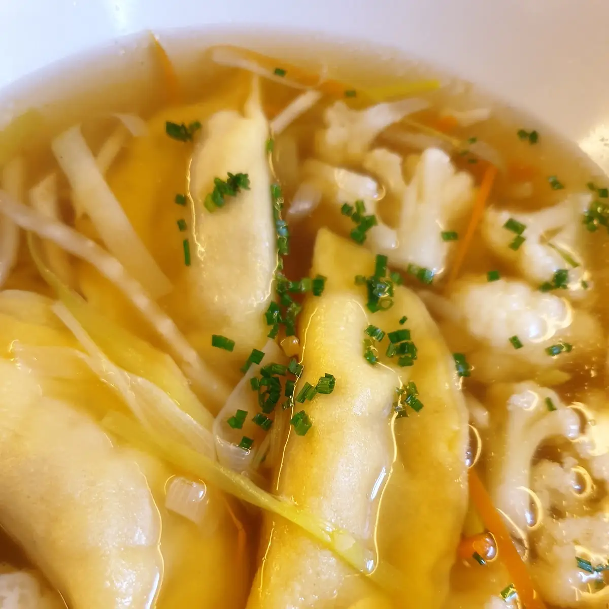 Rindersuppe Mit Gemüse