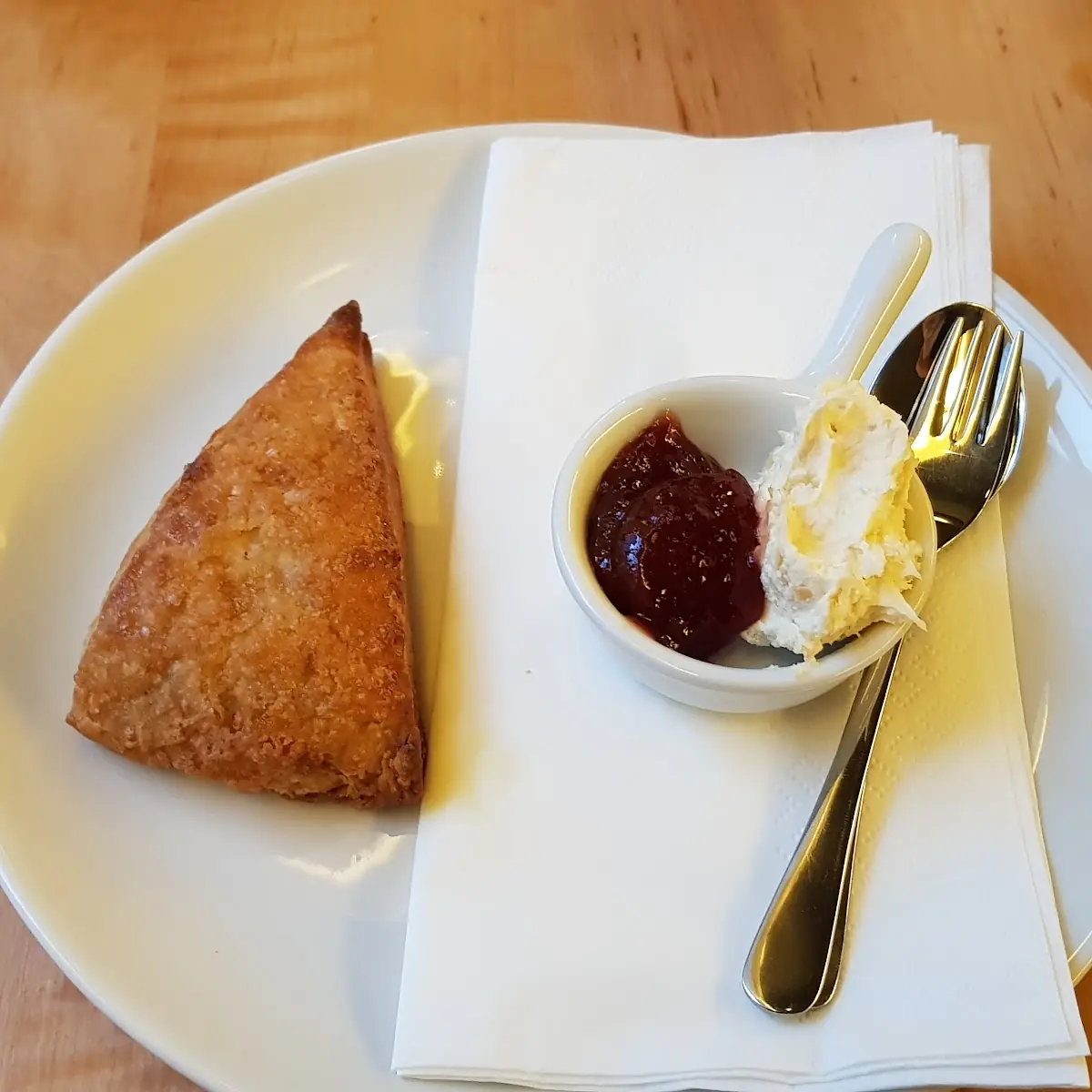 Scone with Clotted Cream