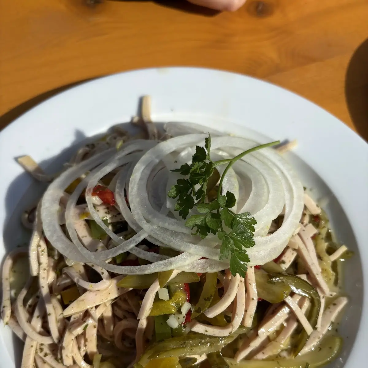 Wurstsalat Mit Zwiebeln