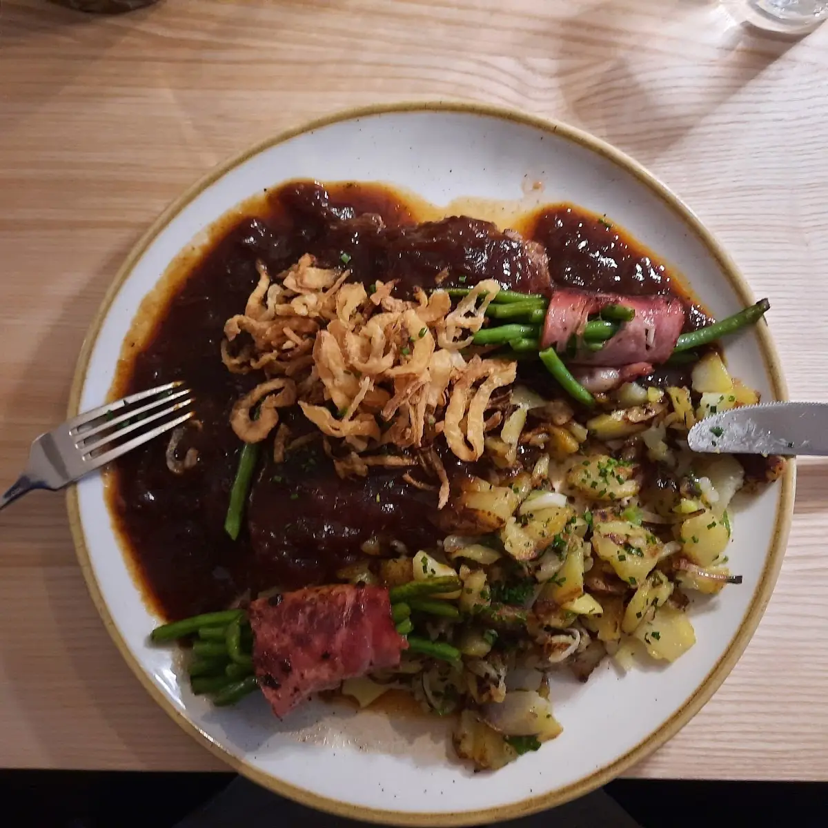 Zwiebelrostbraten