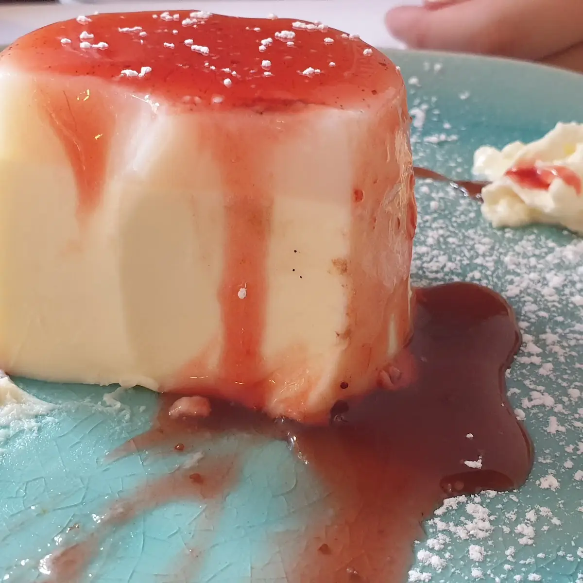Hausgemachtes Panna Cotta