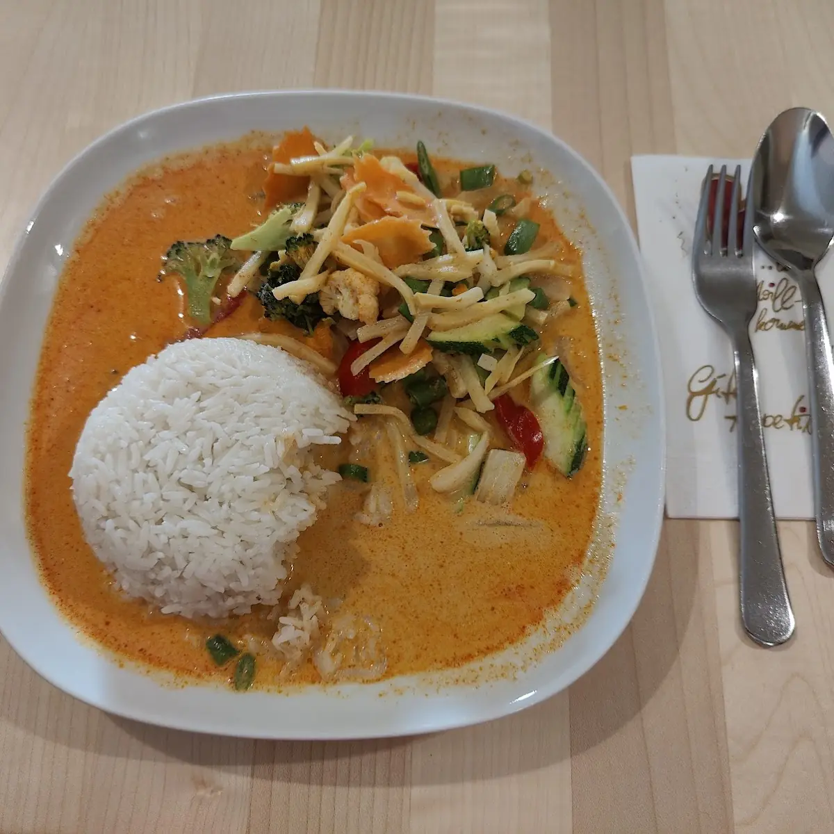 Red Curry Mit Huhn
