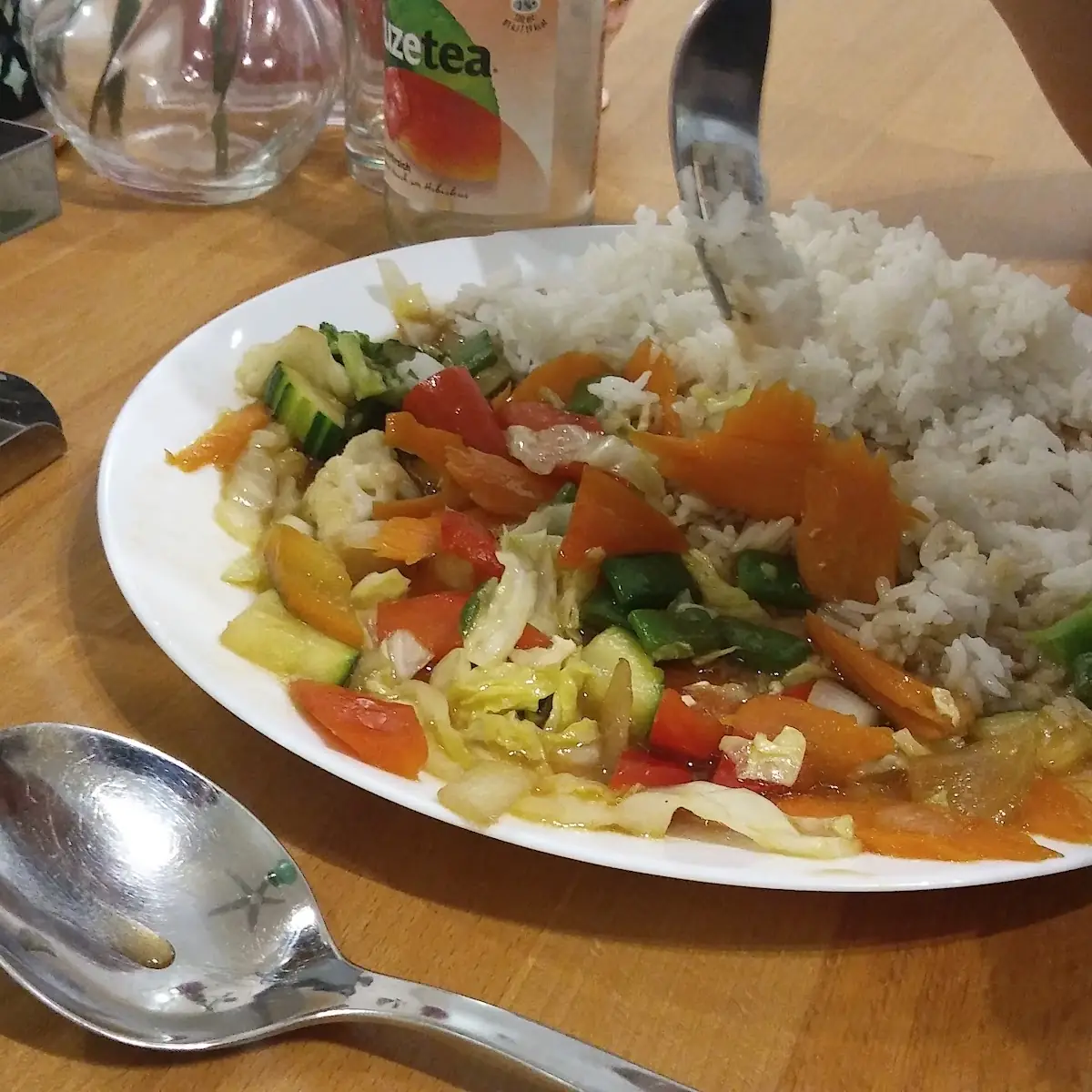 Wok Huhn