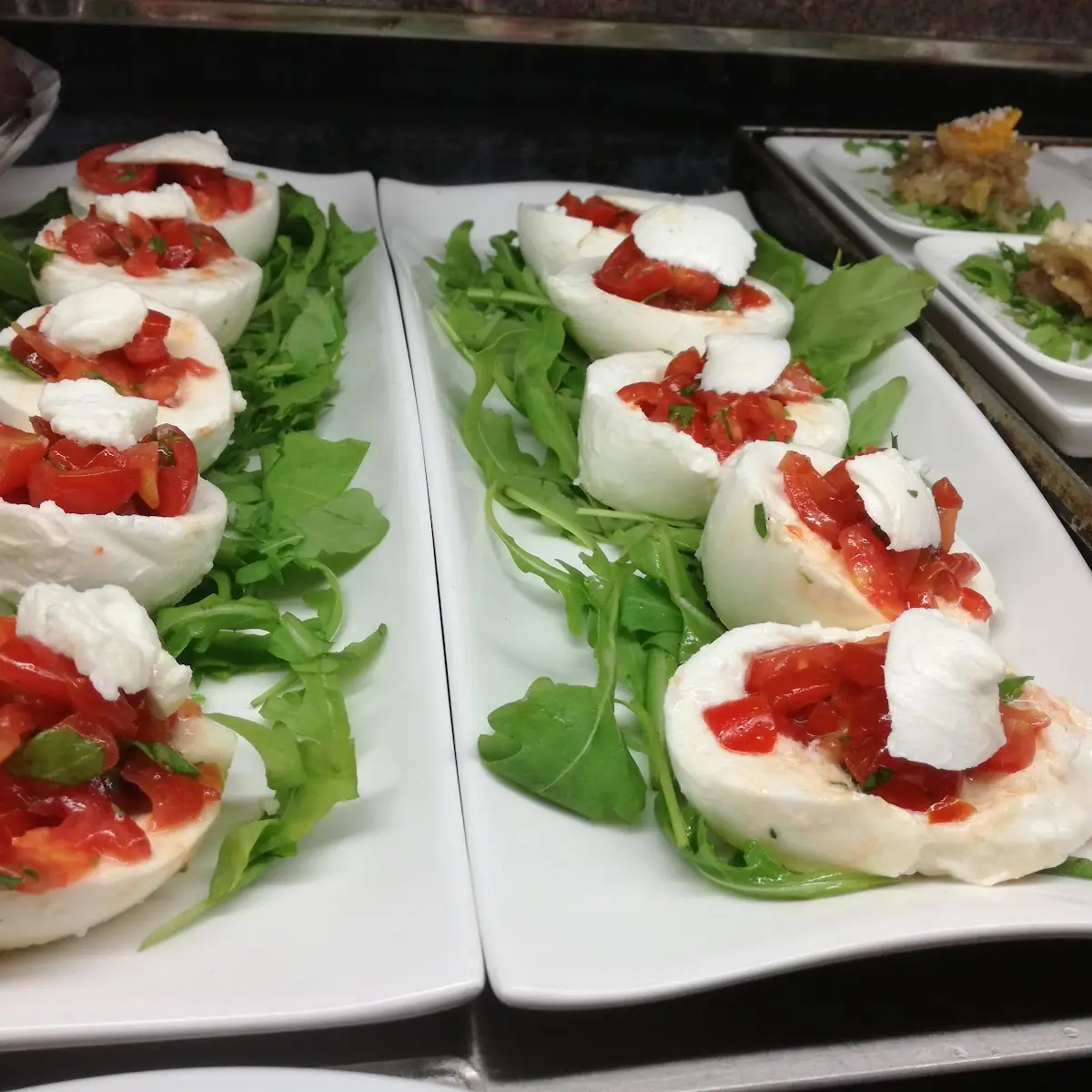 Gefüllte Büffelmozzarella