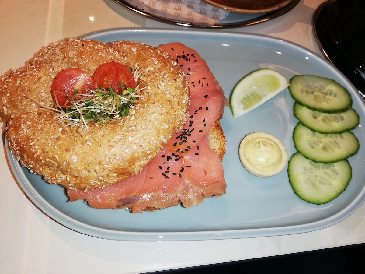 Bagel Mit Lachs