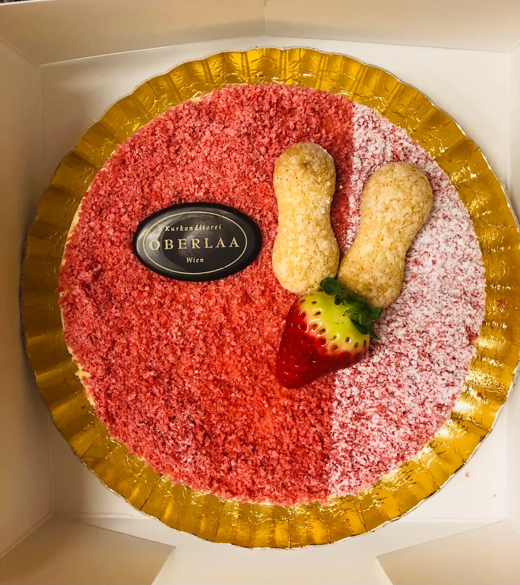 Erdbeer Obers Torte