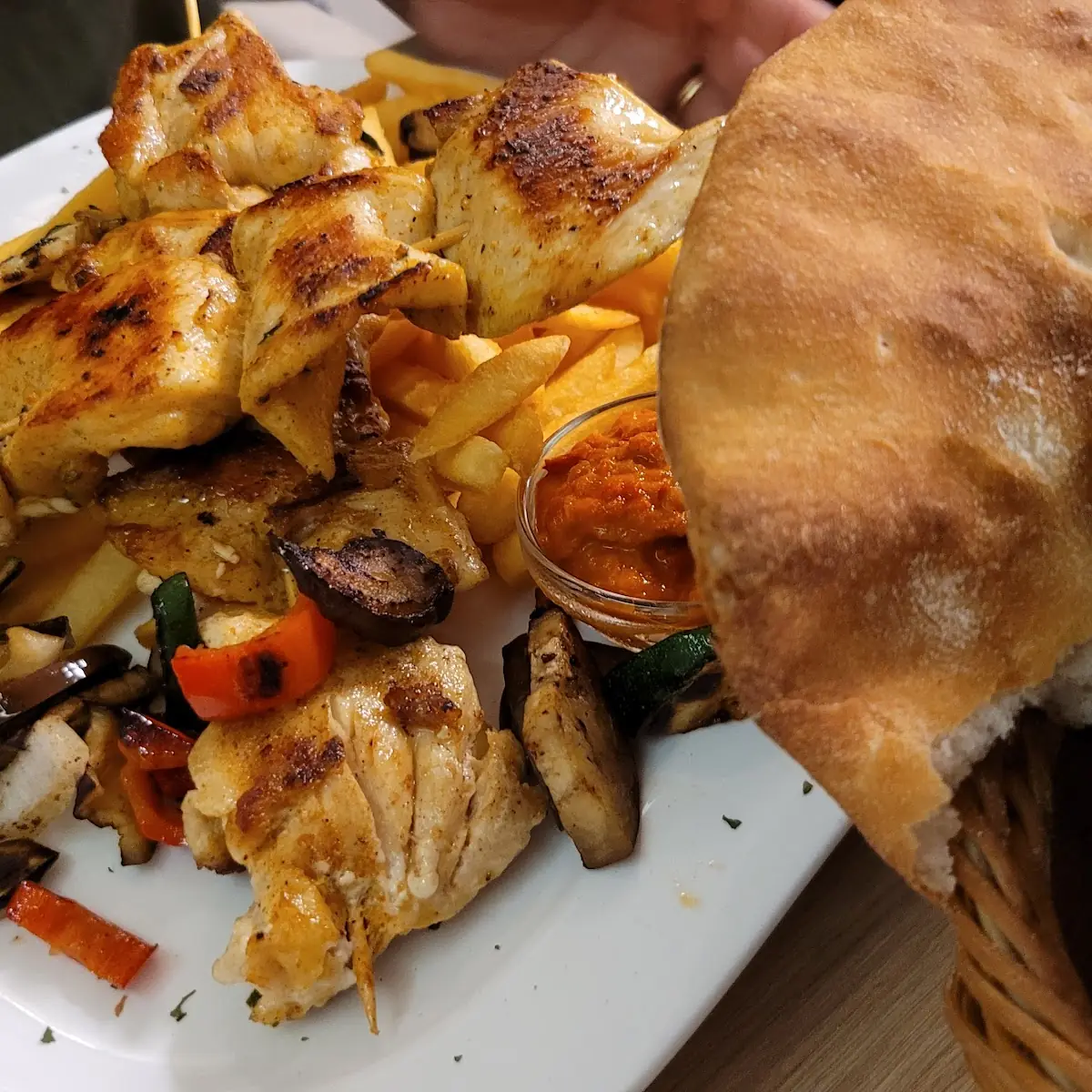 Pouletspiesse
