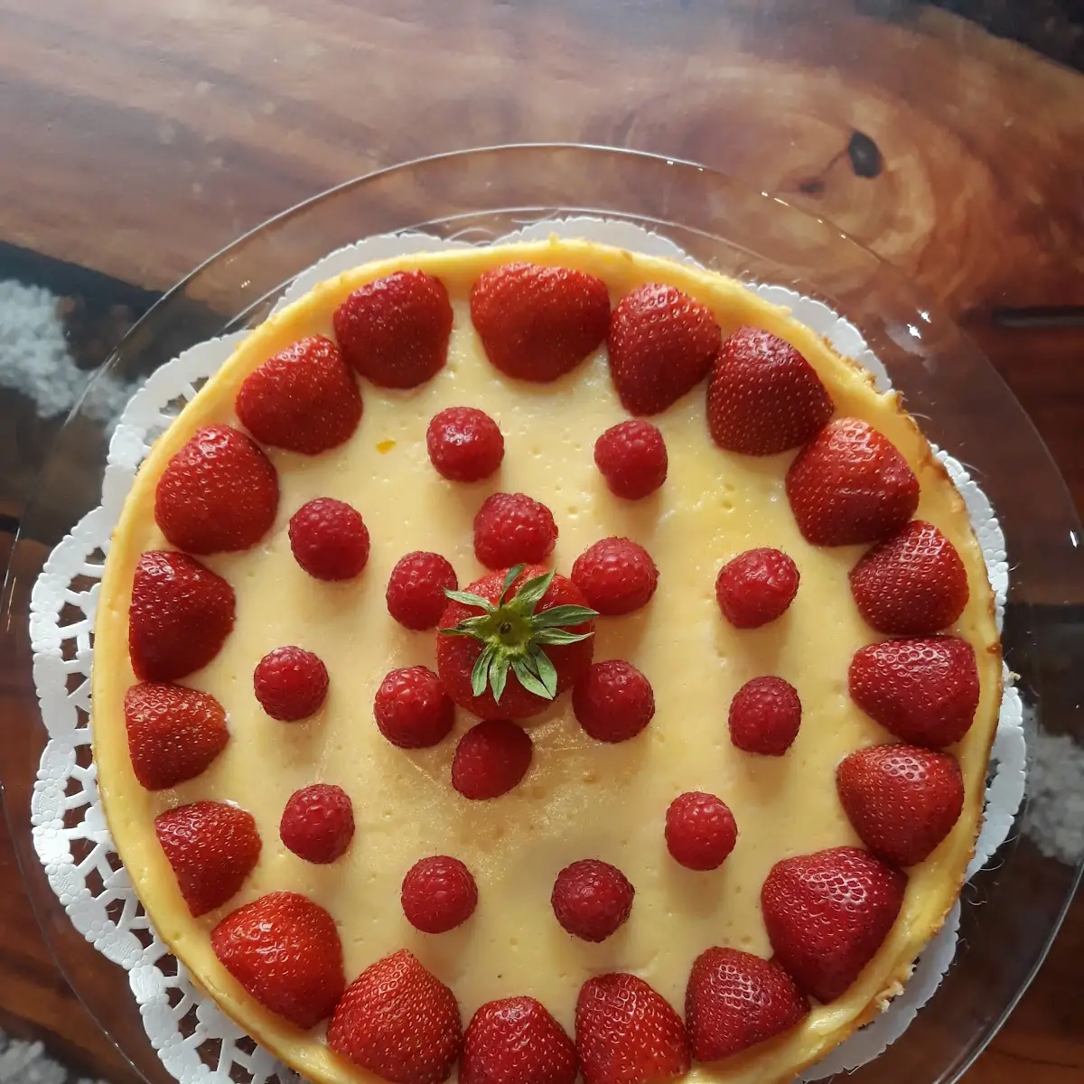 Hausgemachte Cheesecake