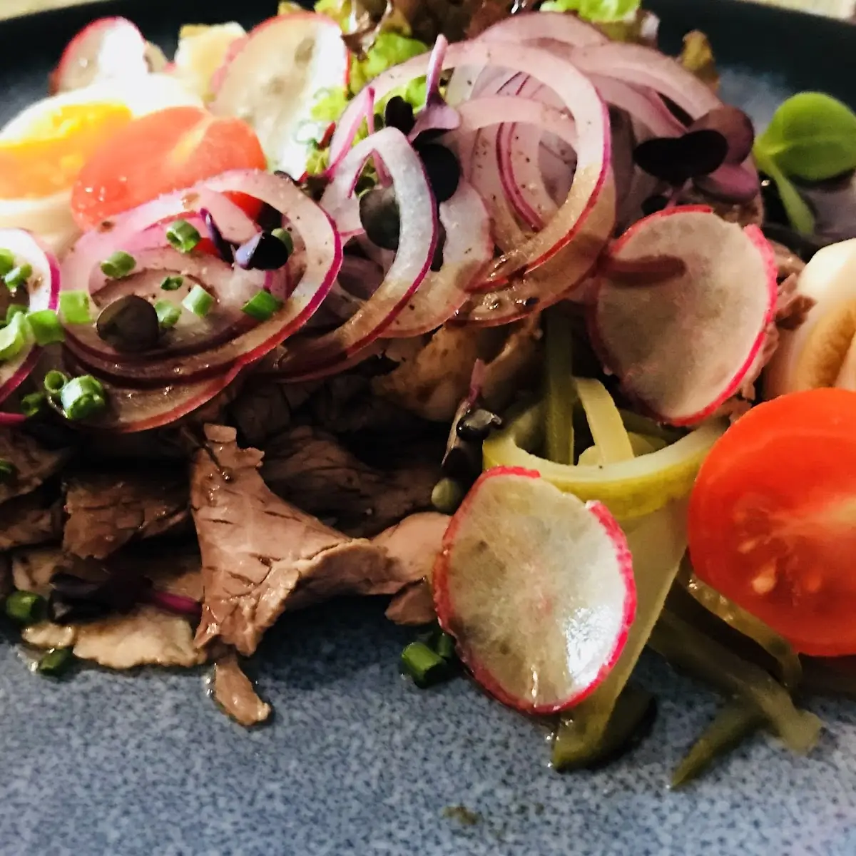Kalt Mariniertes Rindfleisch