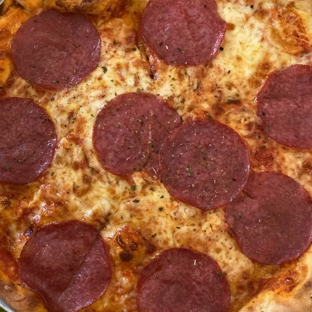 Salami Pizza
