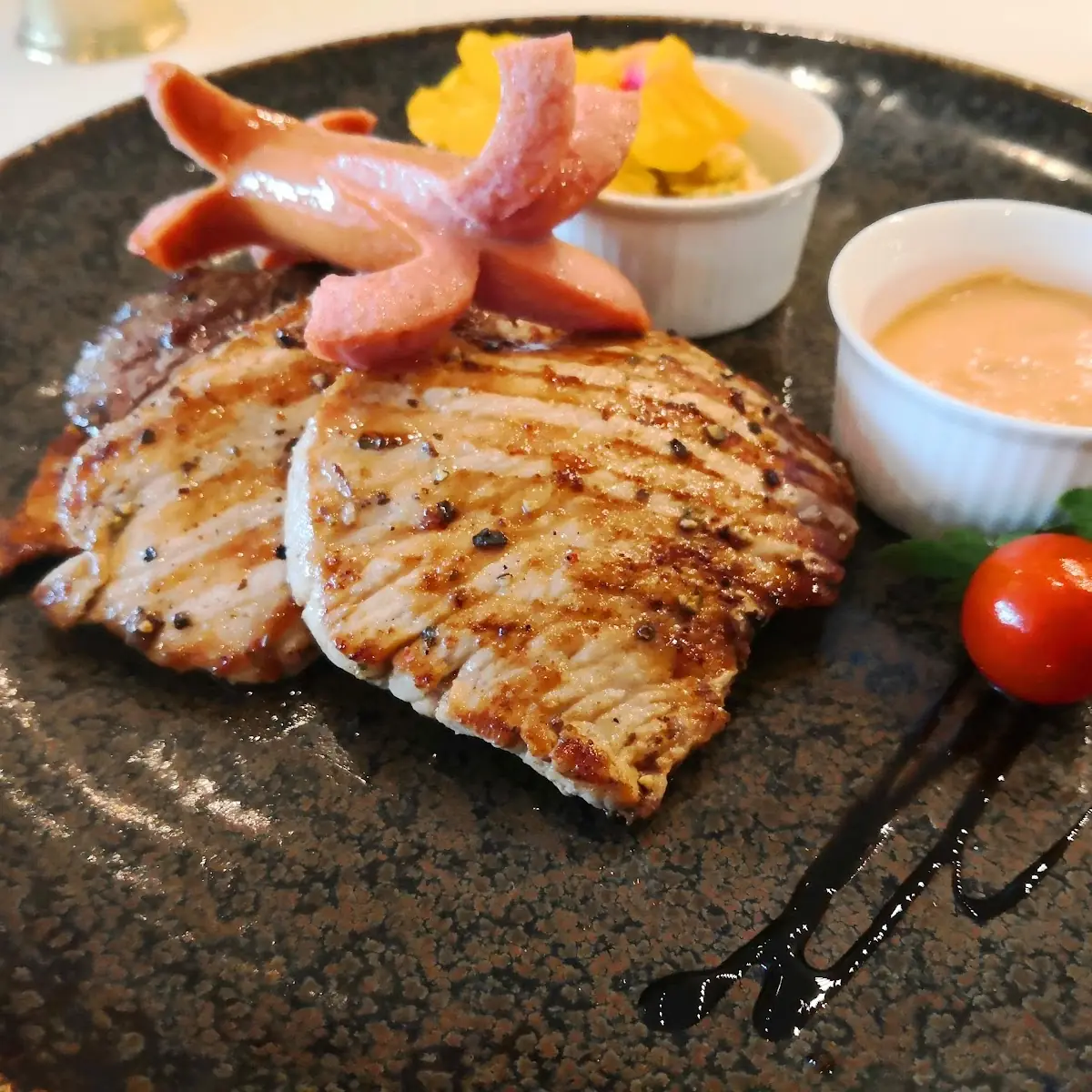 Alina Teller Mit Bratkartoffeln