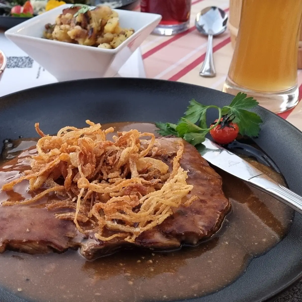 Tiroler Zwiebelrostbraten