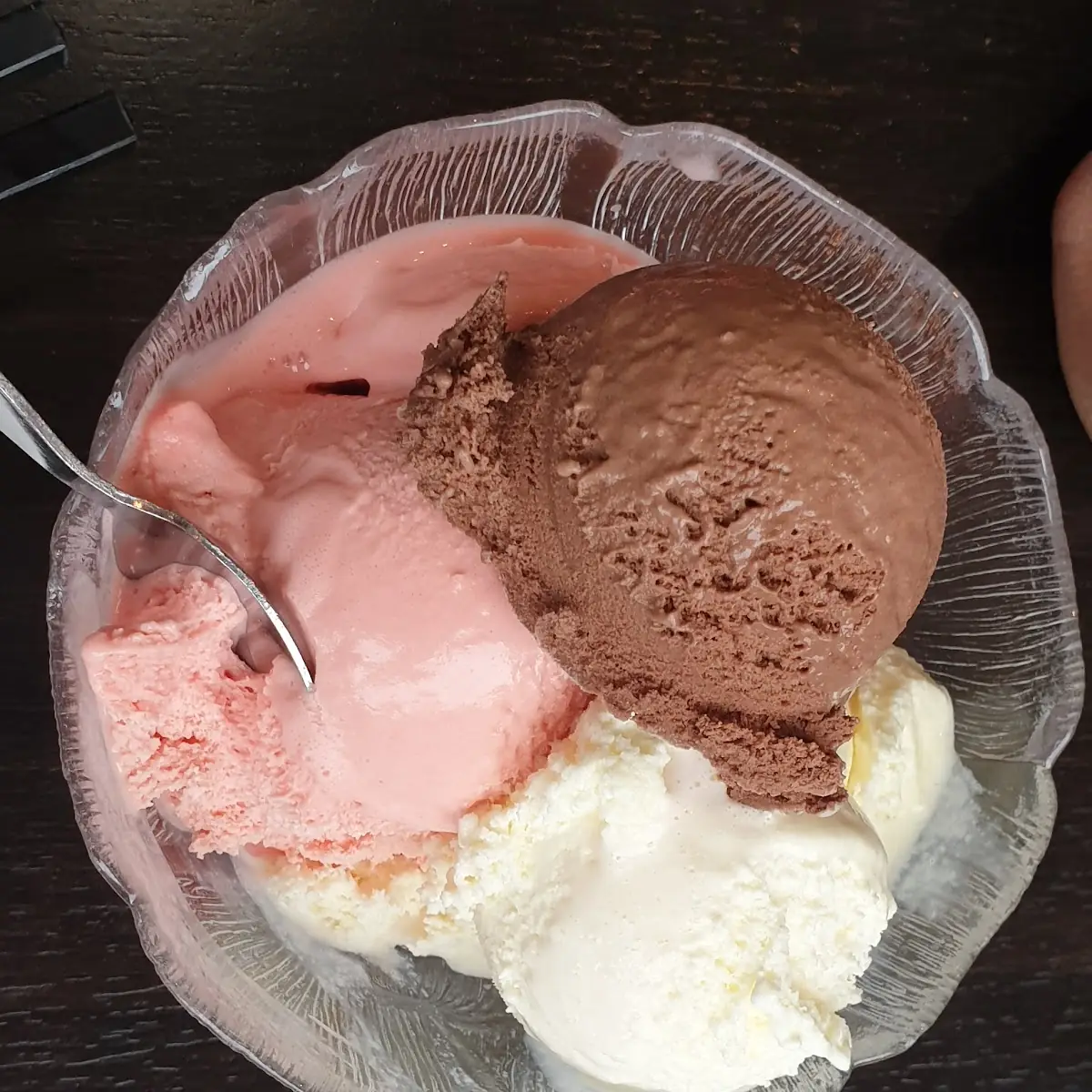Eis Nachspeise