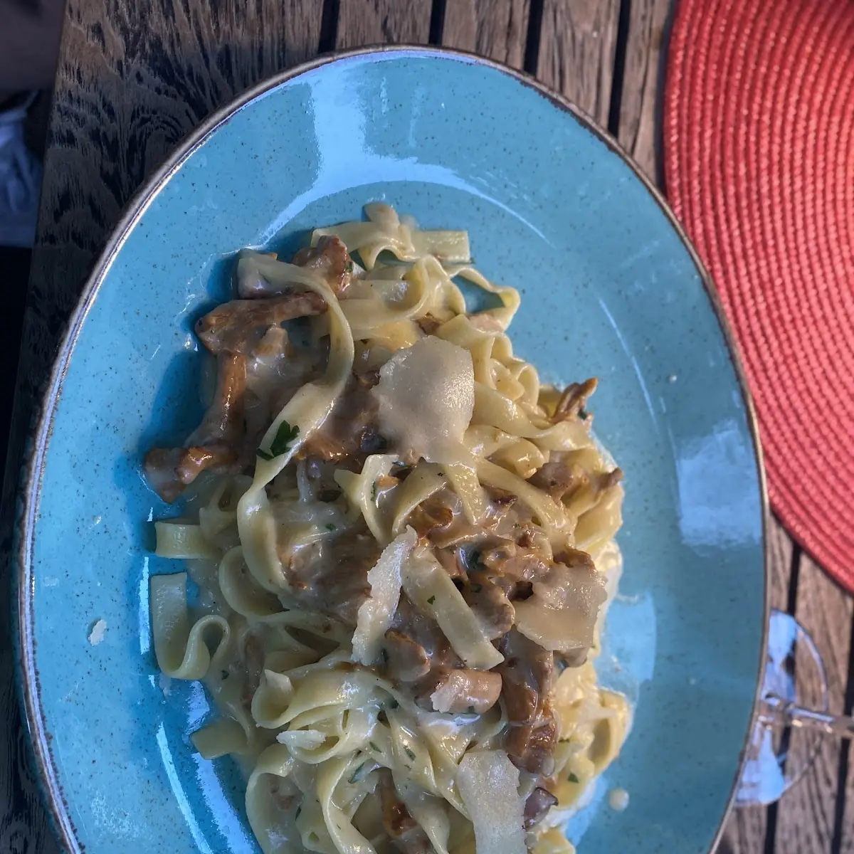 Fettuccine Mit Eierschwammerl