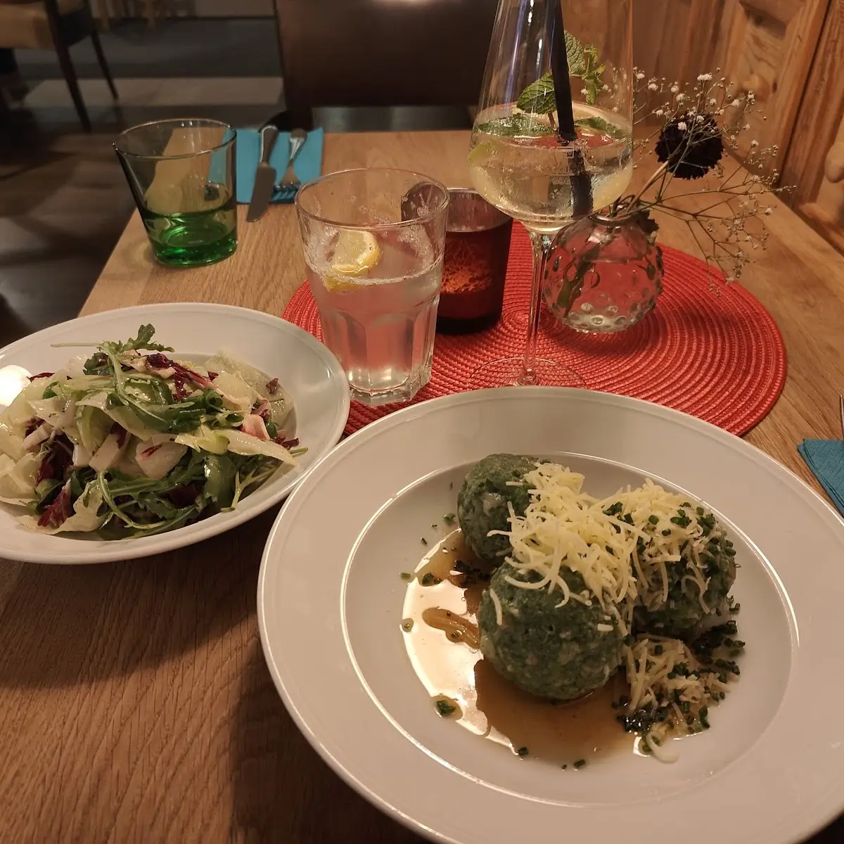 Spinatknödel