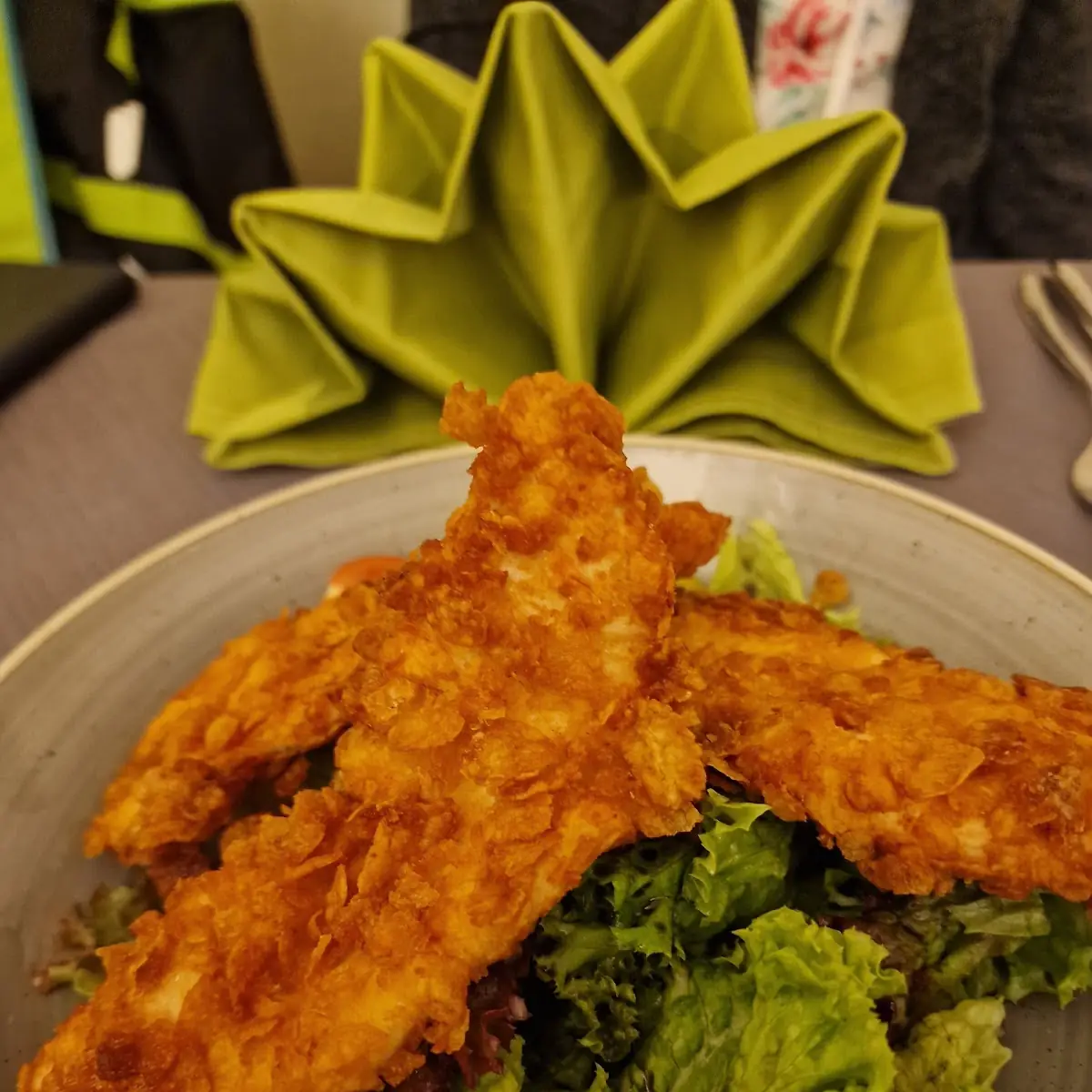 Hühnerstreifen In Cornflakespanade