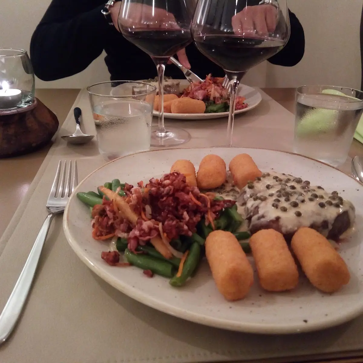 Steak Mit Grünem Pfeffer