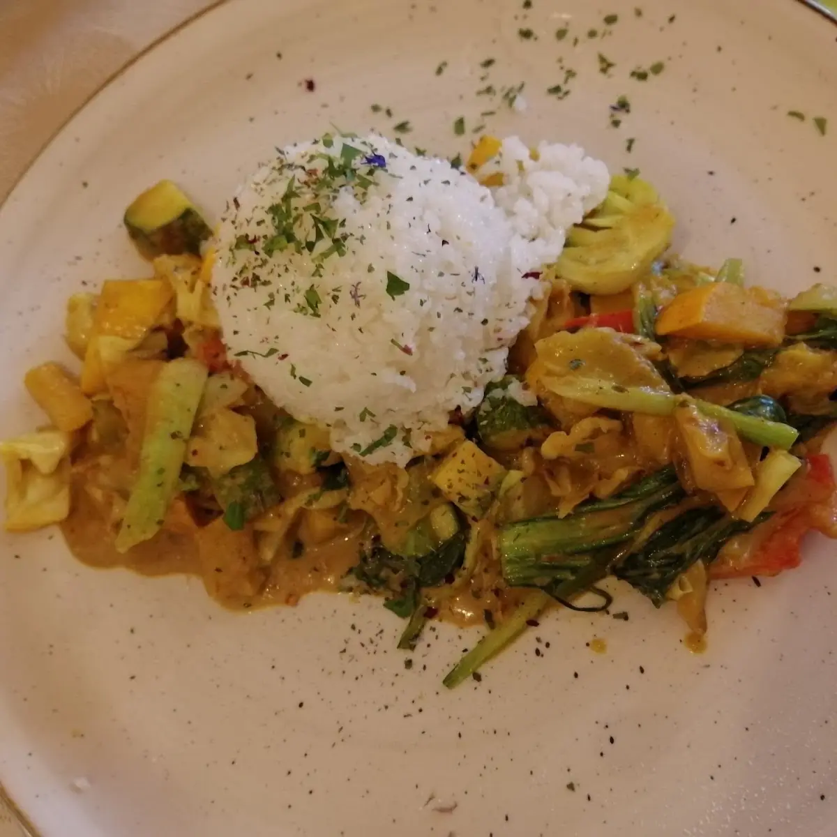 Veganes Gemüsecurry
